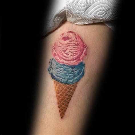 55 Tatuaggi con i gelati (con significato).